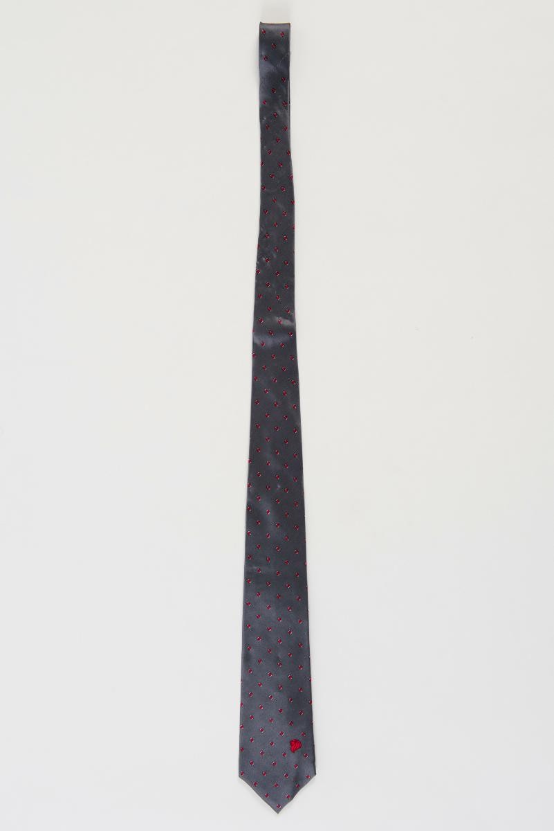 Grey Singapore lion tie