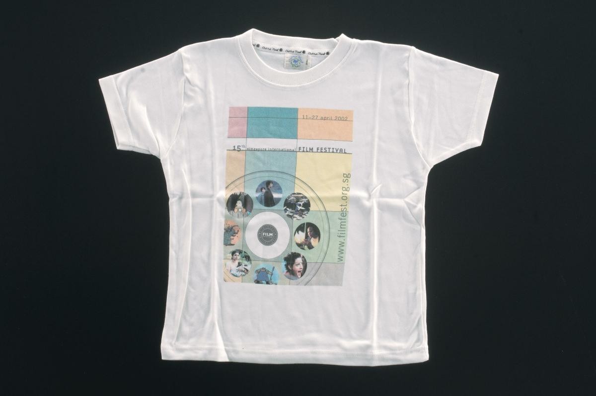 Commemorative T-shirt for the 15th Singapore International Film Festival (SIFF)