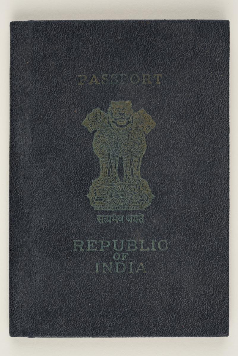 Passport of Egammai Achi, Citizen of India