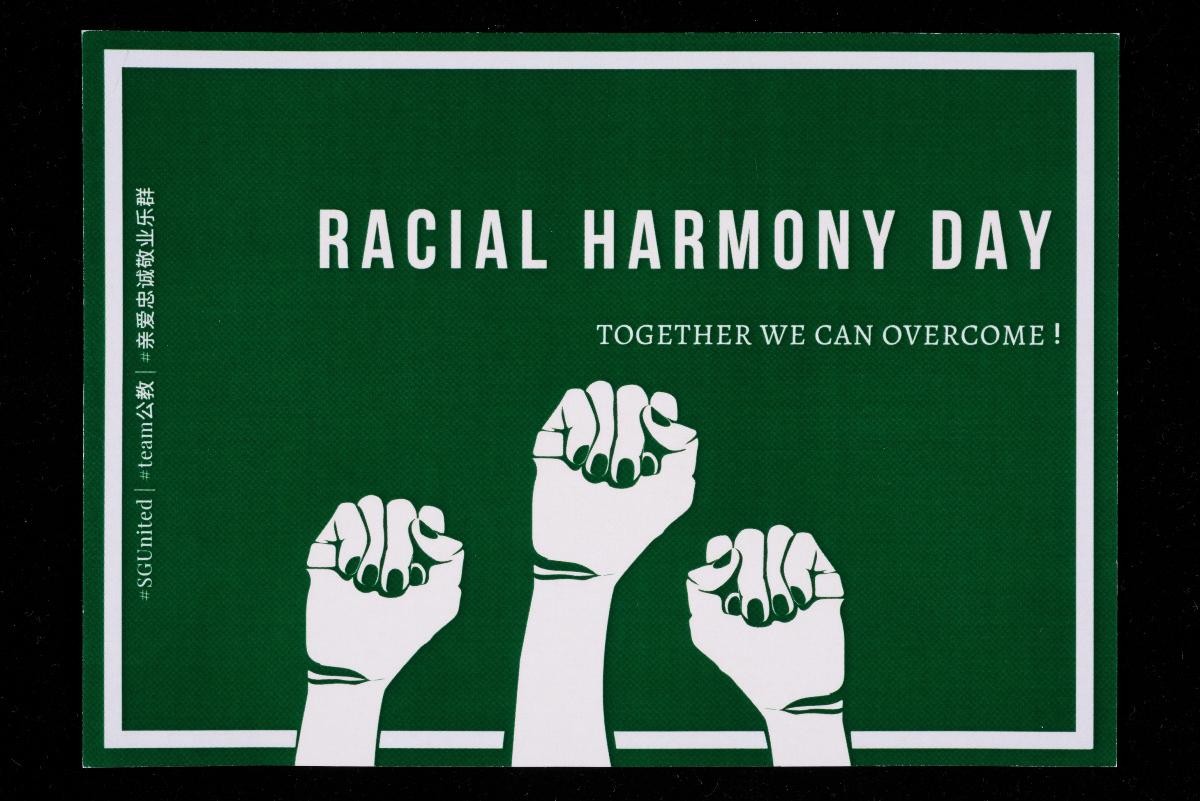 Racial Harmony Day card