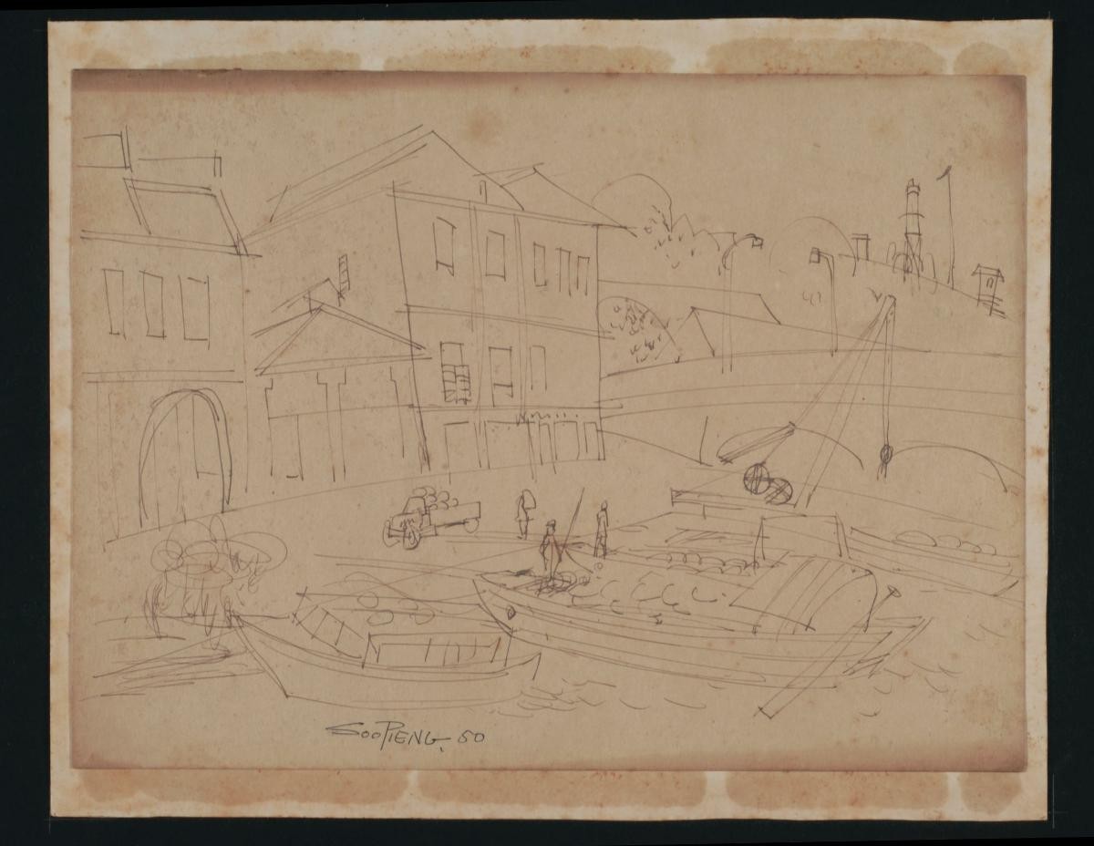Untitled (Buildings by The River)