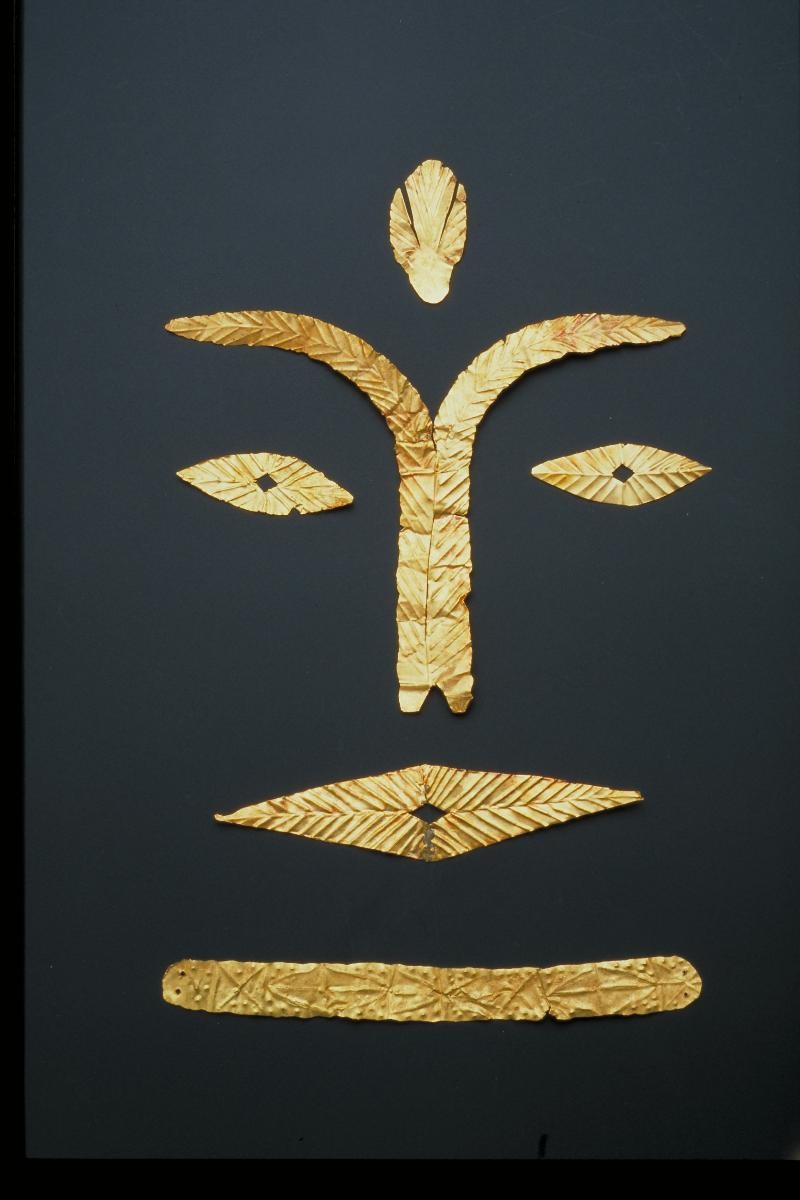 A set of face covers