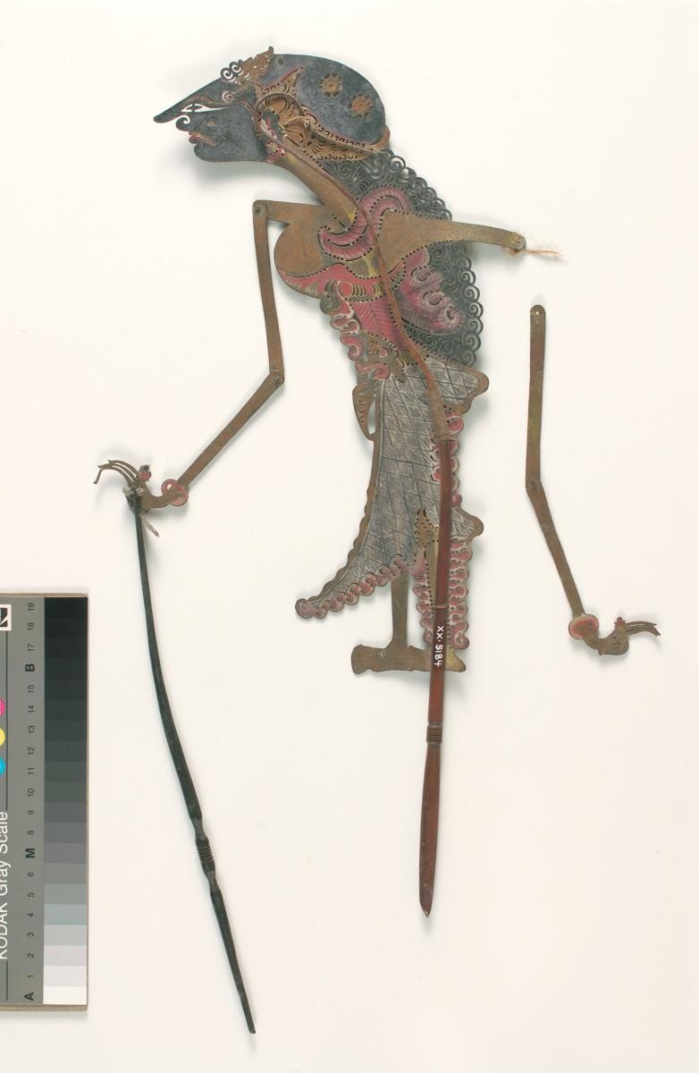 Shadow puppet, noble lady