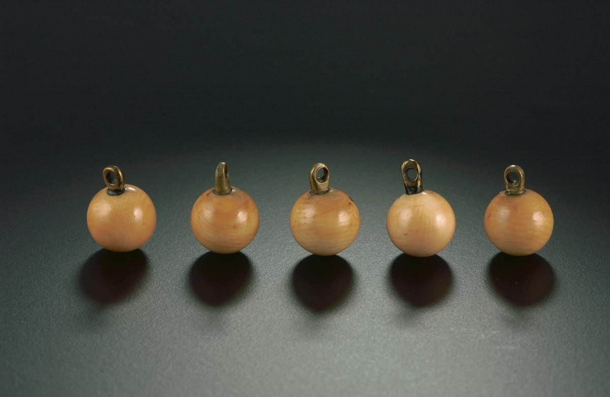 Set of buttons
