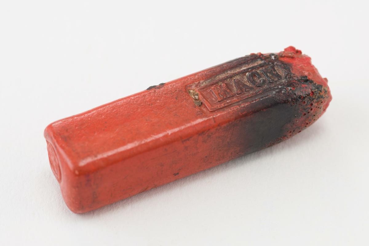 Chettiar red-coloured seal