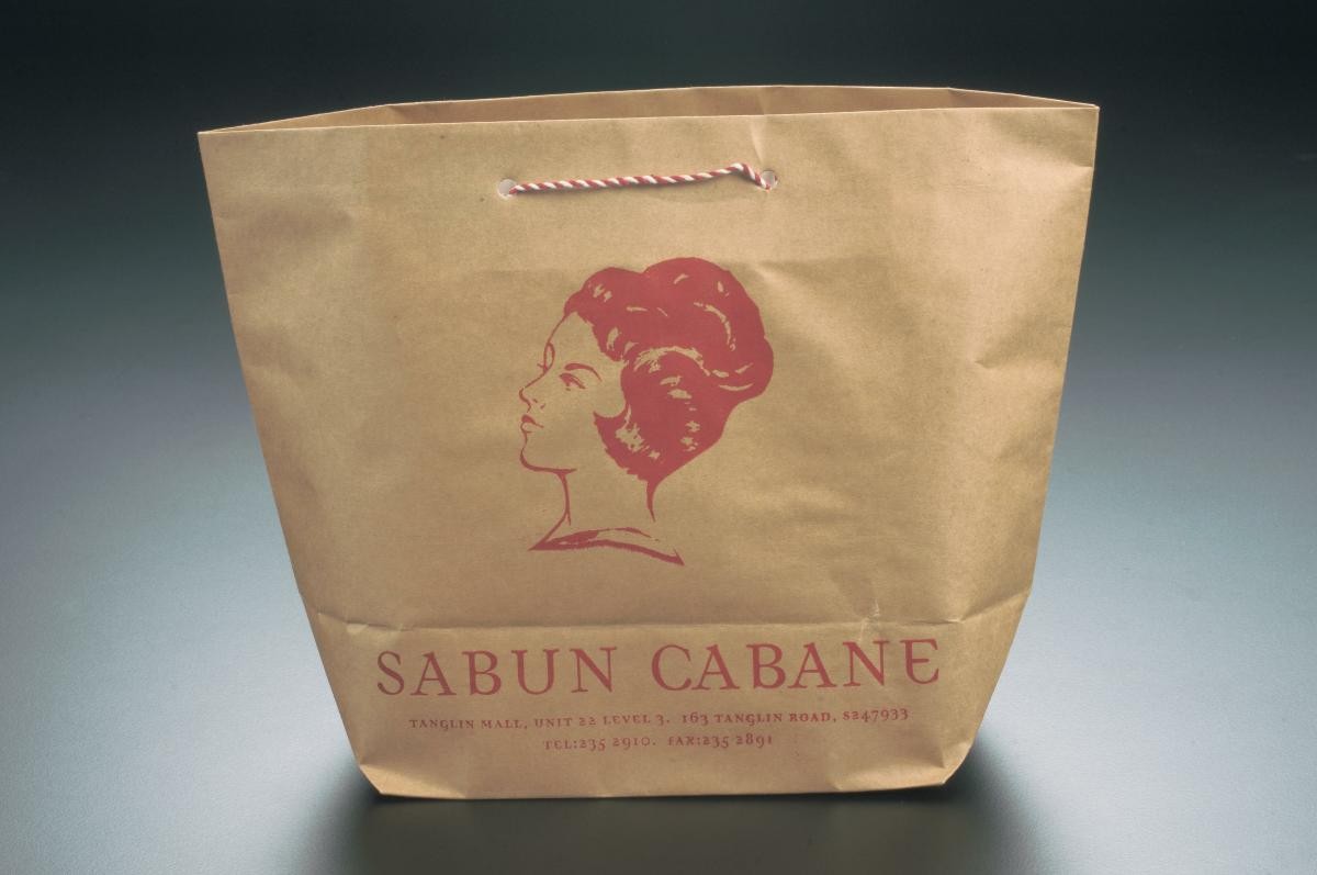 Sabun Cabane salon paper bag