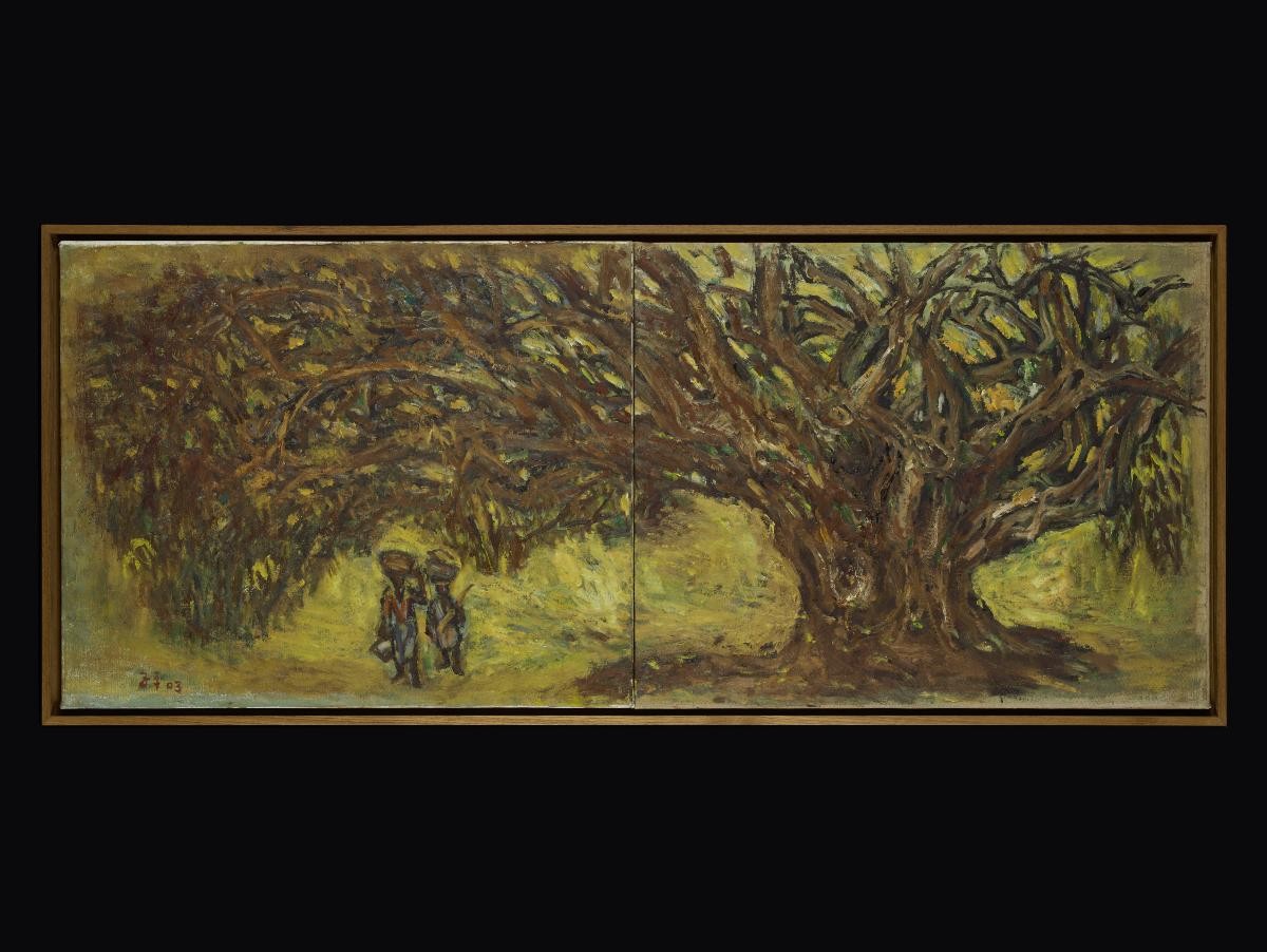 Tree Opposite Marine Parade Community Club (Diptych)