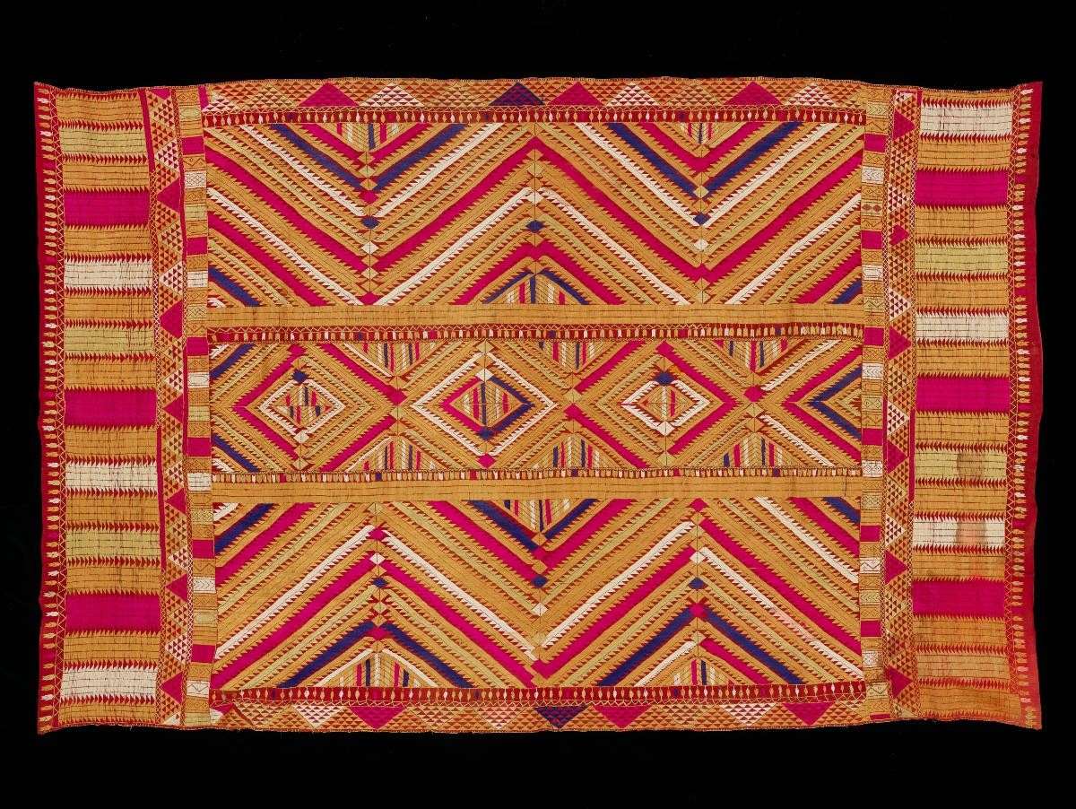 Pachranga Bagh Phulkari