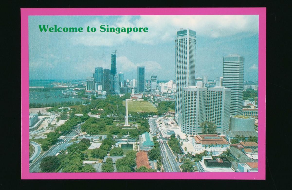 The civic district and Central Business District skyline