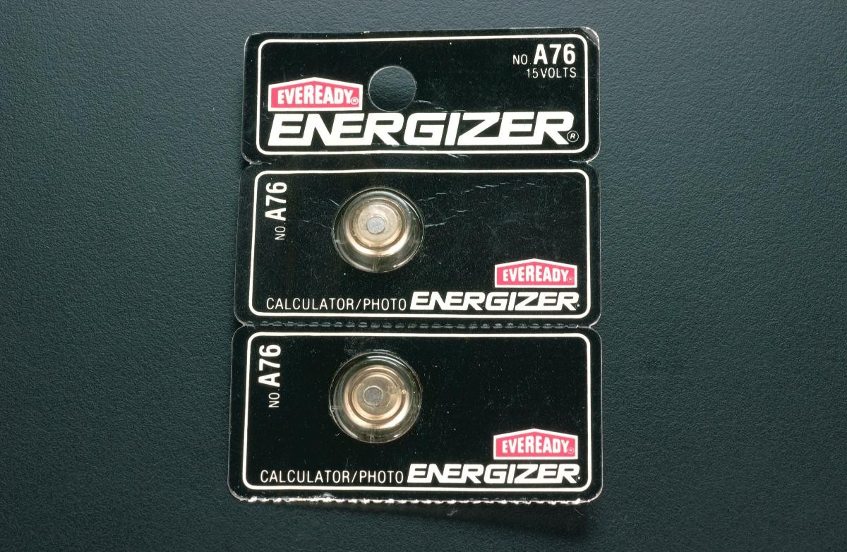 Eveready calculator/photo Energizer no. A76