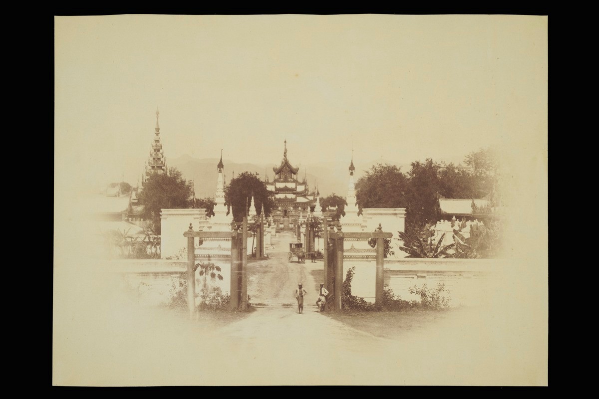 Gates of the Royal Palace Mandalay