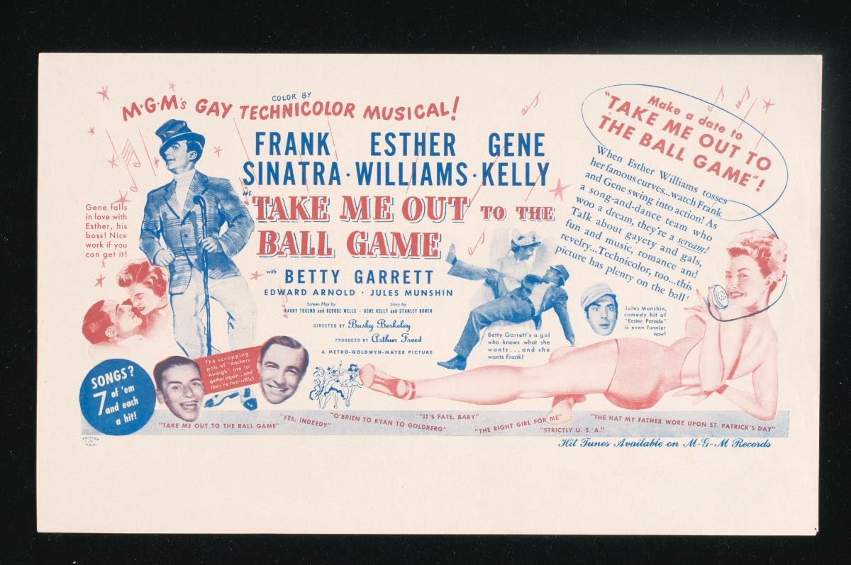 ‘Take Me Out to the Ball Game’ film poster
