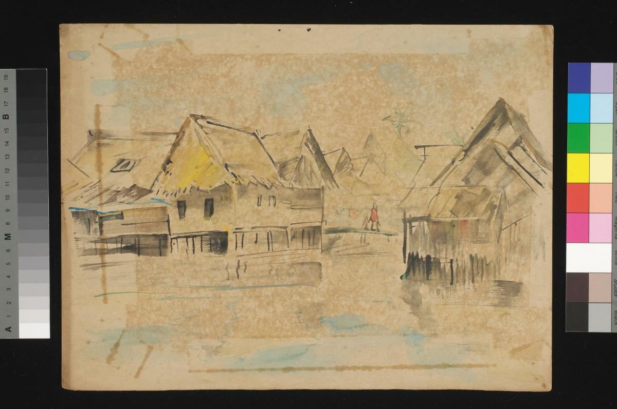 (Untitled) Kampong on Stilts