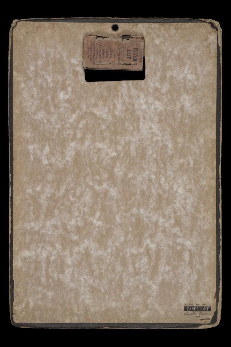 Clipboard used by Lee Kuan Yew