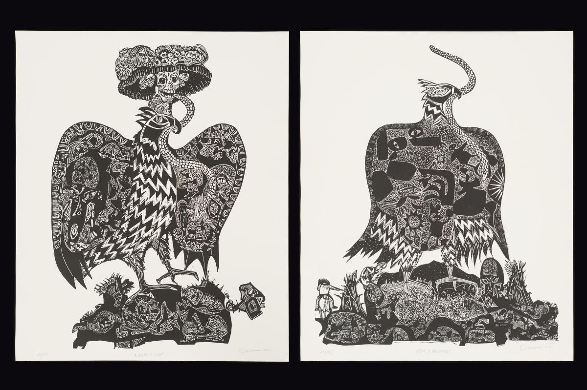 “La Vida” y “La Muerte” (“The living” and “The dead” )