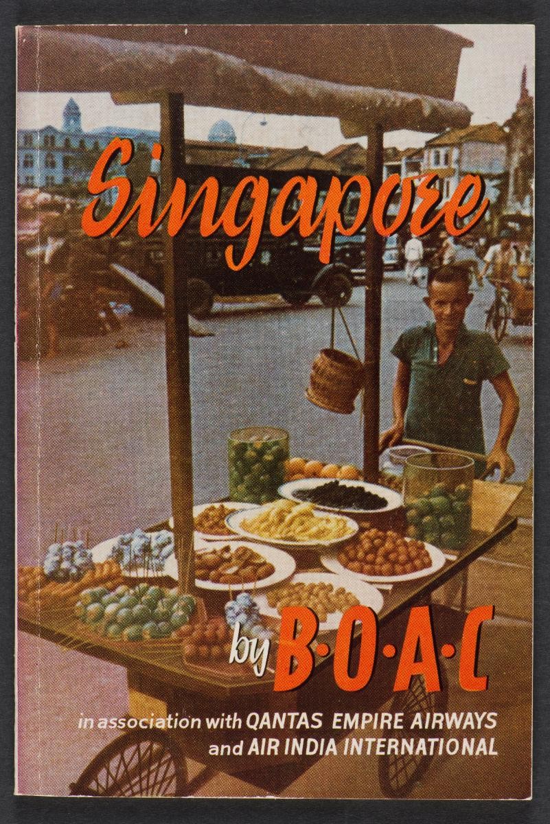 Travel Guide Book Titled "Singapore by B.O.A.C."