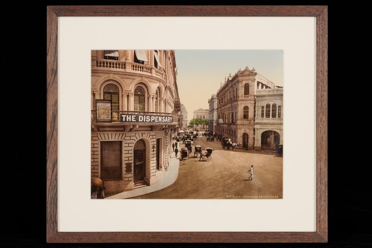 Photochrom of Battery Road