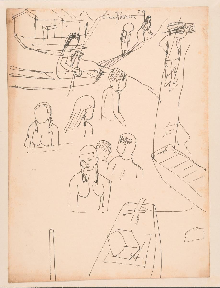 Untitled (Nine People at The River)