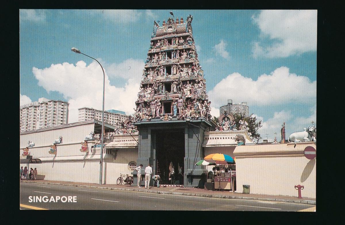 The Sri Mariamman Temple at South Bridge Road