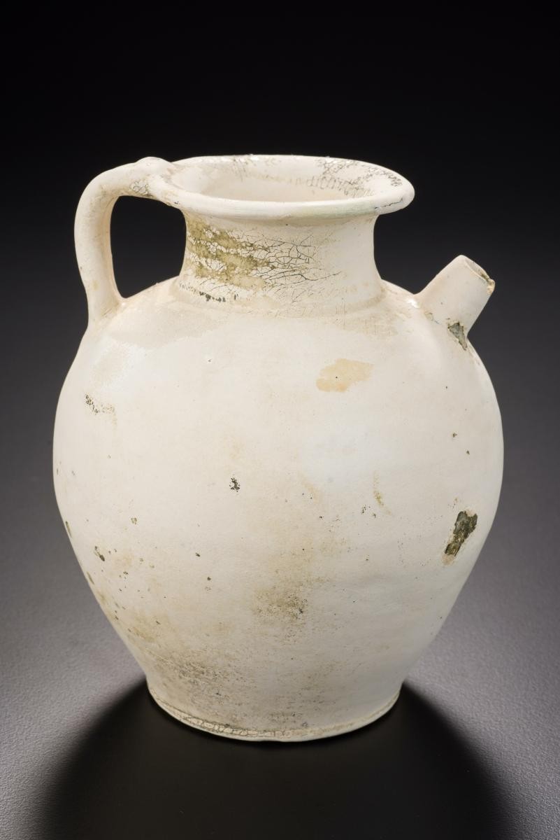 Pitcher used in tea preparation
