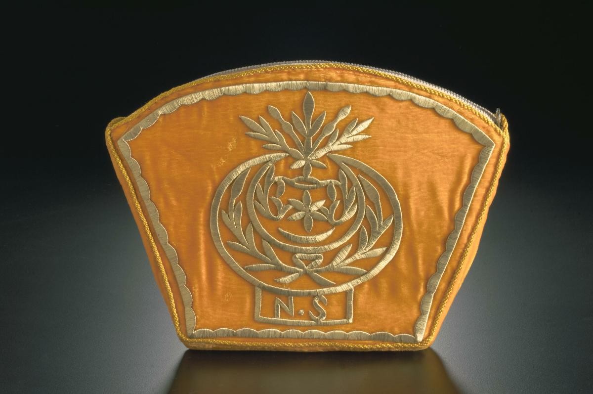 Orange handbag