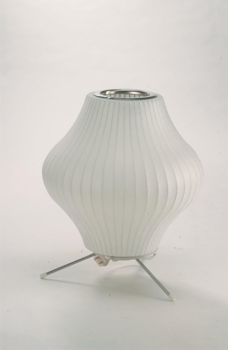 George Nelson Bubble Pear Lamp with stand