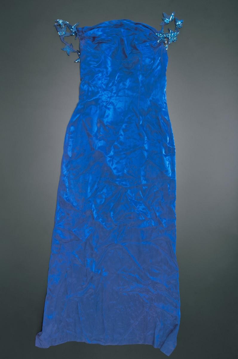 Blue dress from the TheatreWorks’ production, ‘Private Parts’