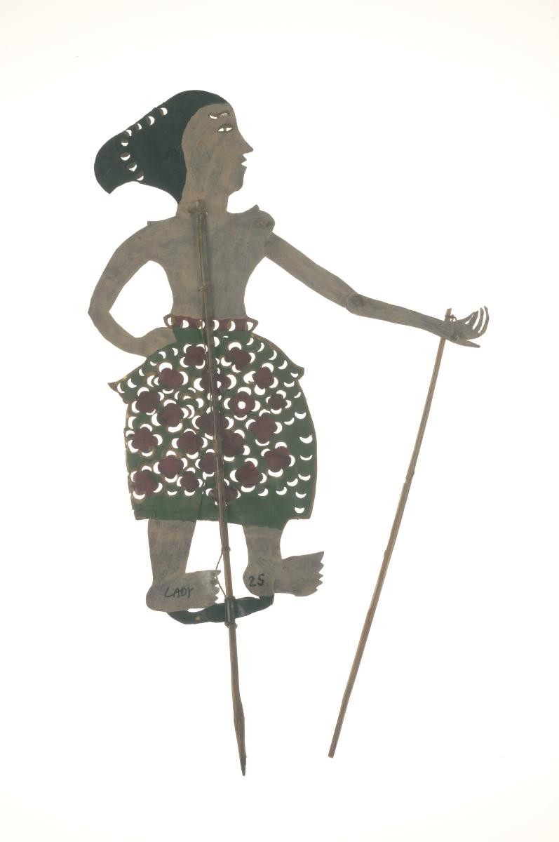 Shadow puppet, lady