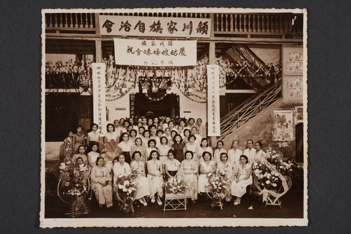 2 photographs from an album