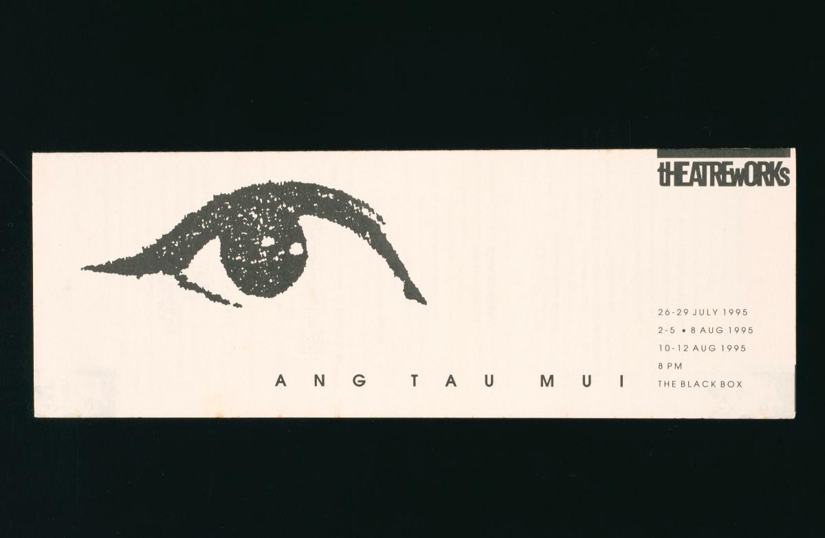 Programme booklet for the TheatreWorks’ production, ‘Ang Tau Mui' (A Modern Woman)
