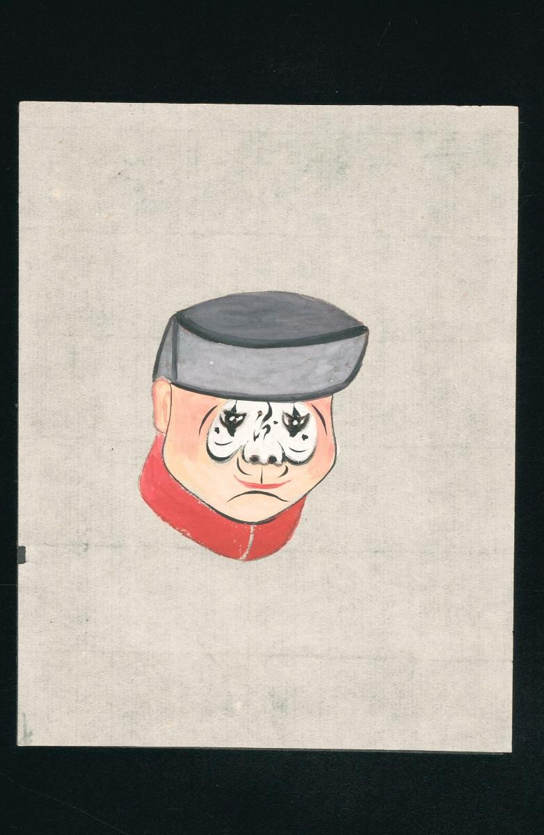 Opera face drawing of Ma Pai Zi