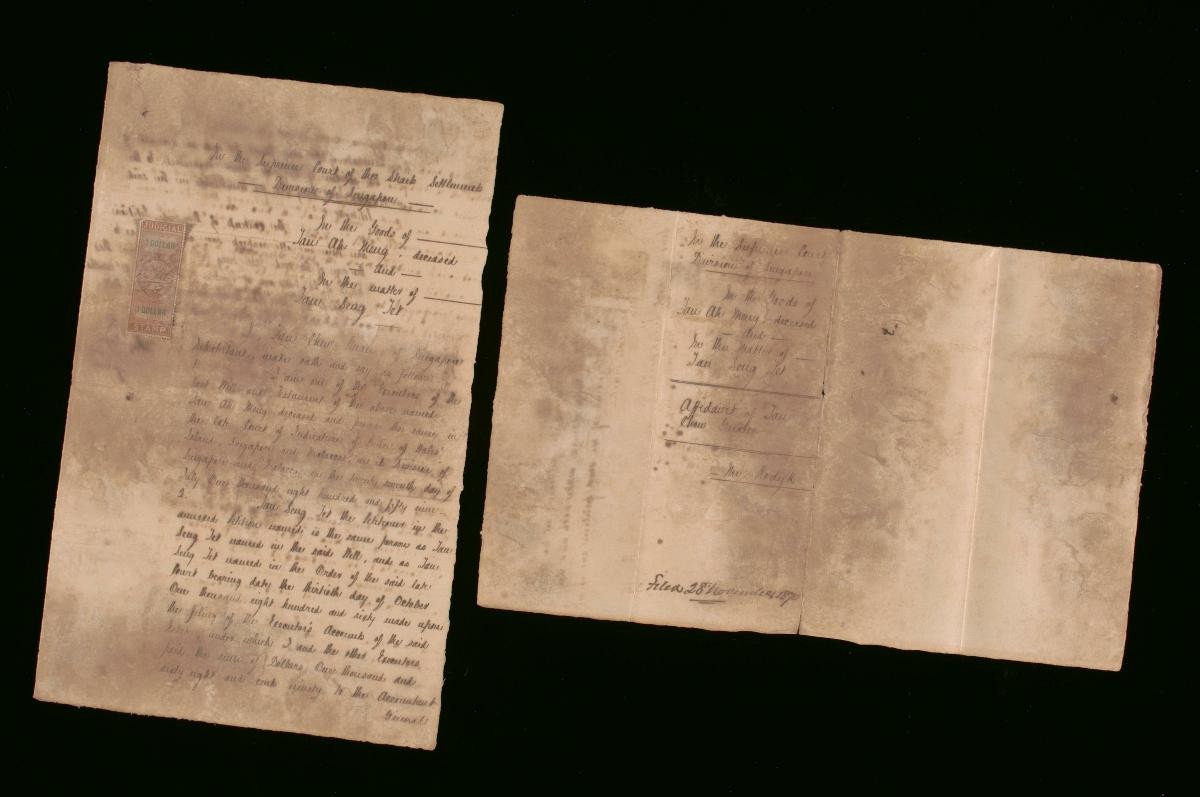 Affidavit of Tan Ah Meng