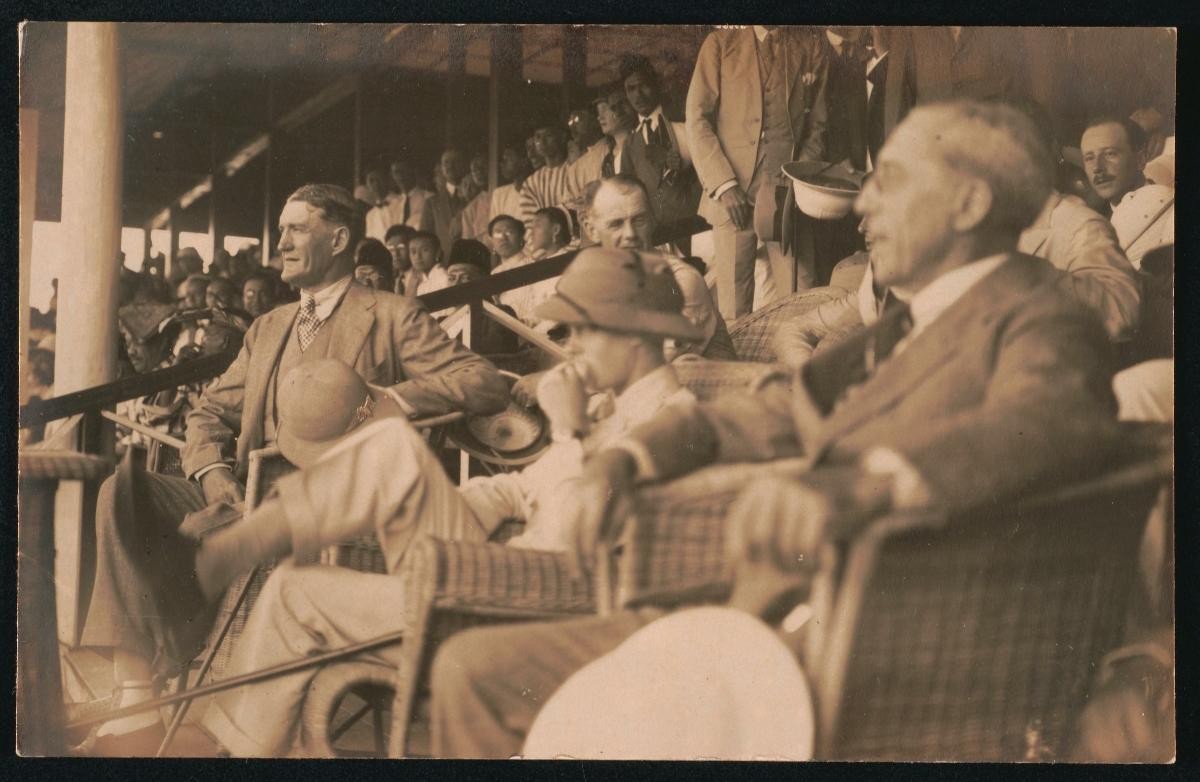 Postcard showing His Royal Highness the Prince of Wales during the 1922 visit to Singapore