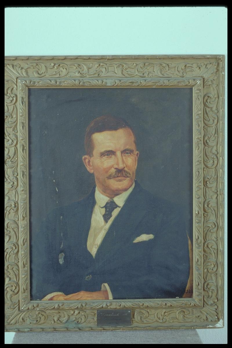 Portrait of Municipal Engineer, Mr. R. Peirce