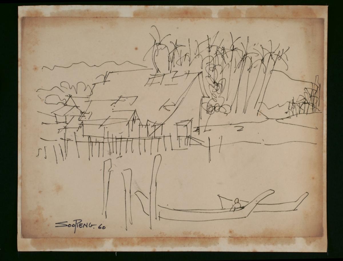 Untitled (Two Sampans)