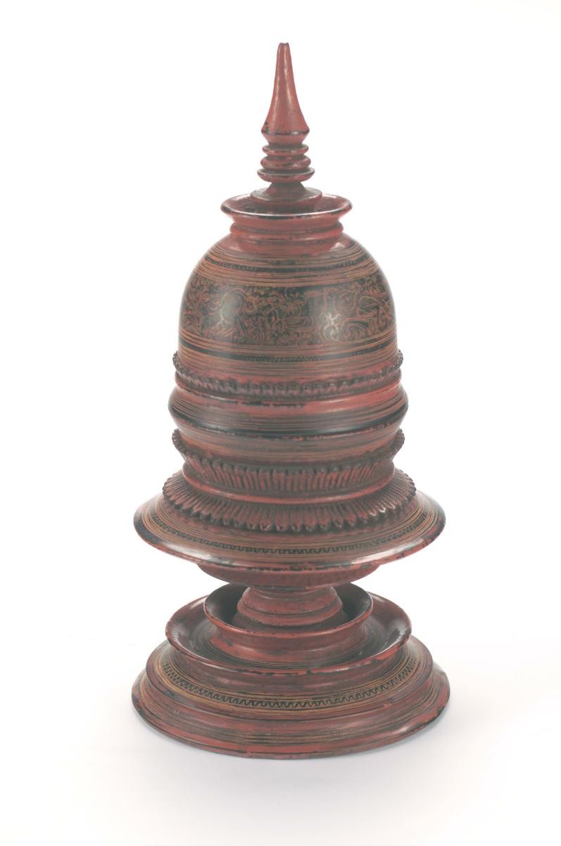 Small offering vessel with domed cover