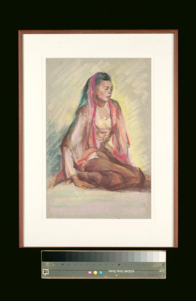 Seated Malay Woman