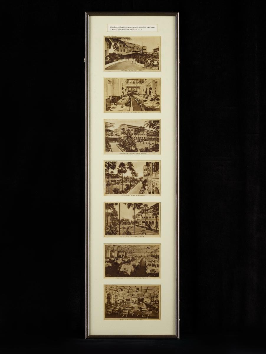 Seven Postcards of Raffles Hotel
