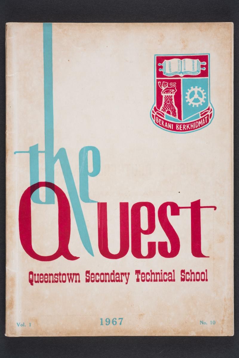 The Quest, publication of Queenstown Secondary Technical School Vol 1, No 10,
