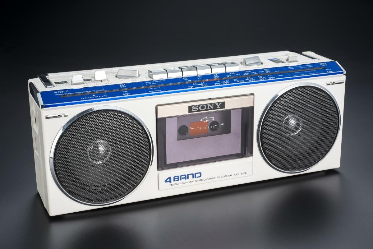 Sony radio cassette recorder