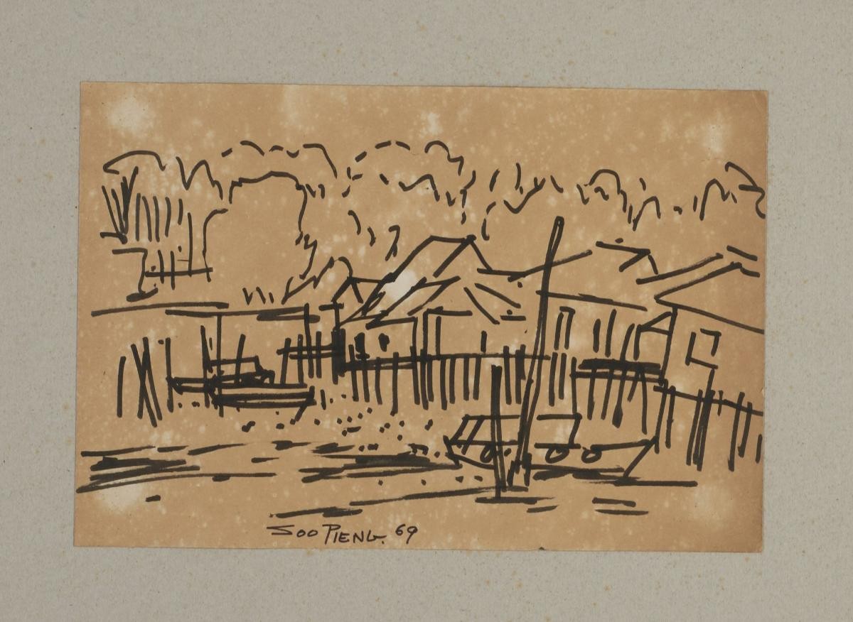 Untitled (Kelong with Boats)