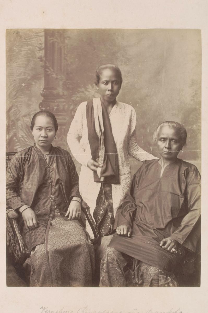 Three Malay ladies