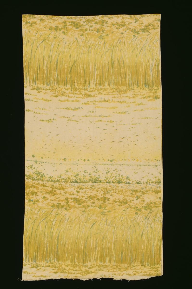 A textile painting by Eng Tow