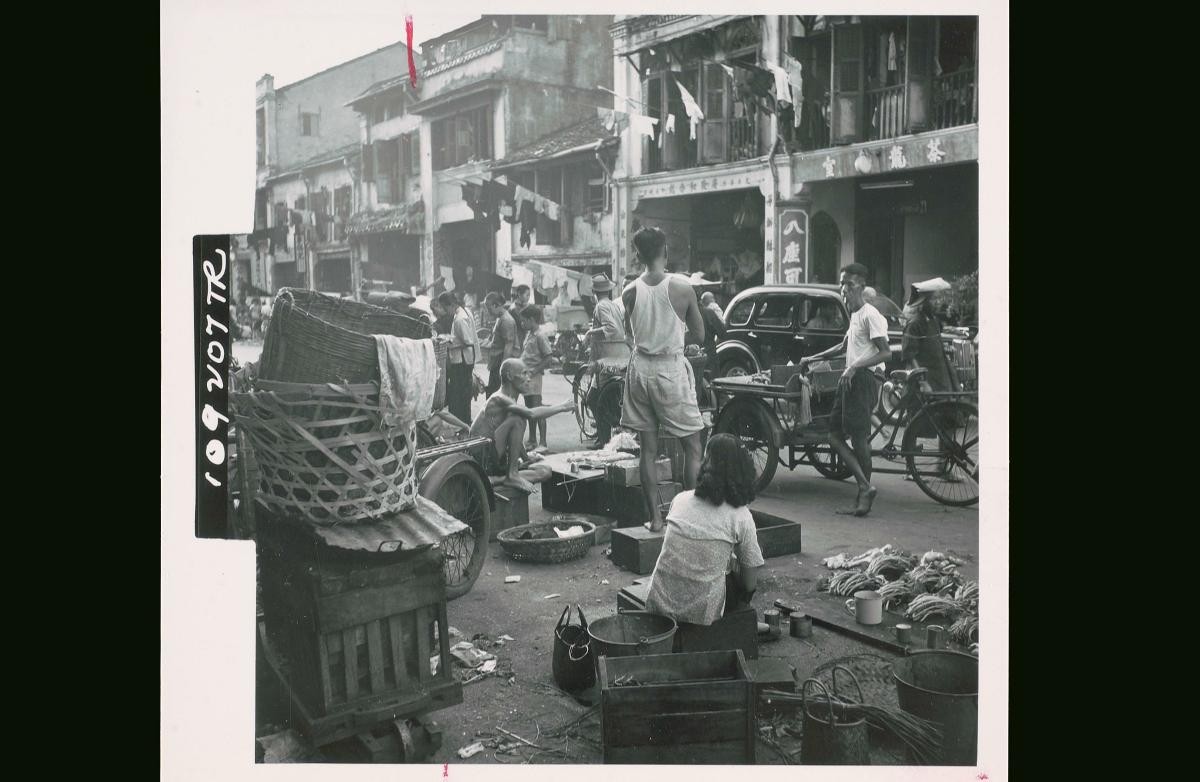 Market scene