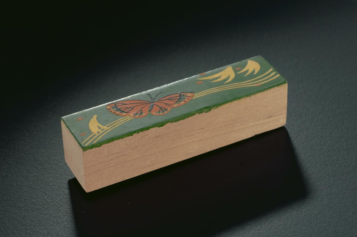 Wooden "Butterfly building block" for children