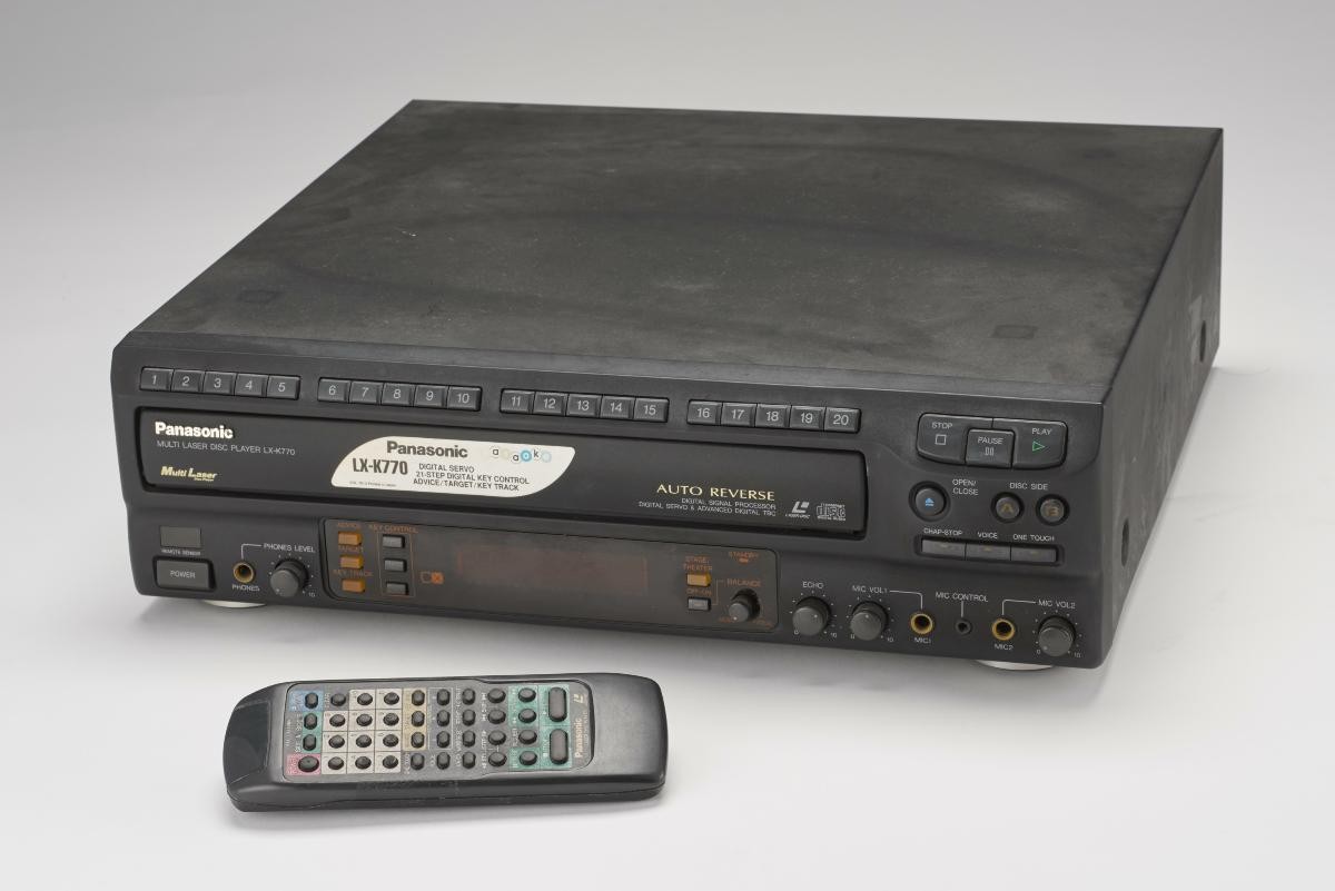 Panasonic laser disc player