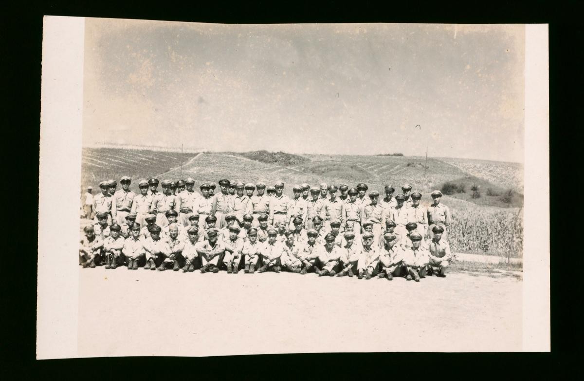 Group photograph of military officers