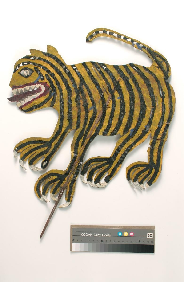 Shadow puppet, tiger