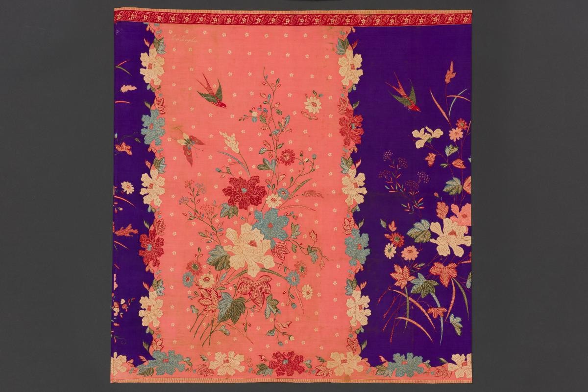 Pink and blue sarong