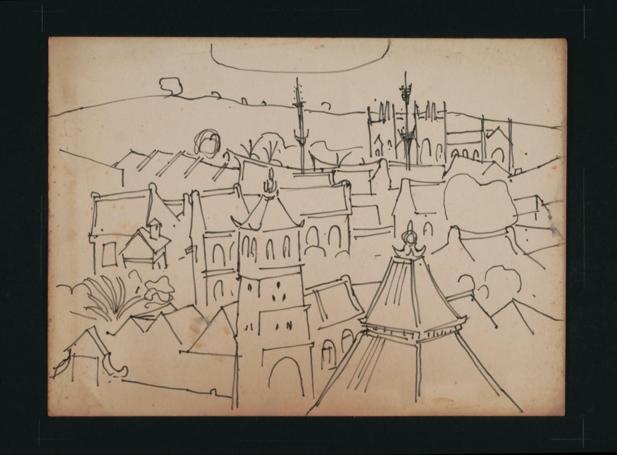 Untitled (Religious Buildings around Town)